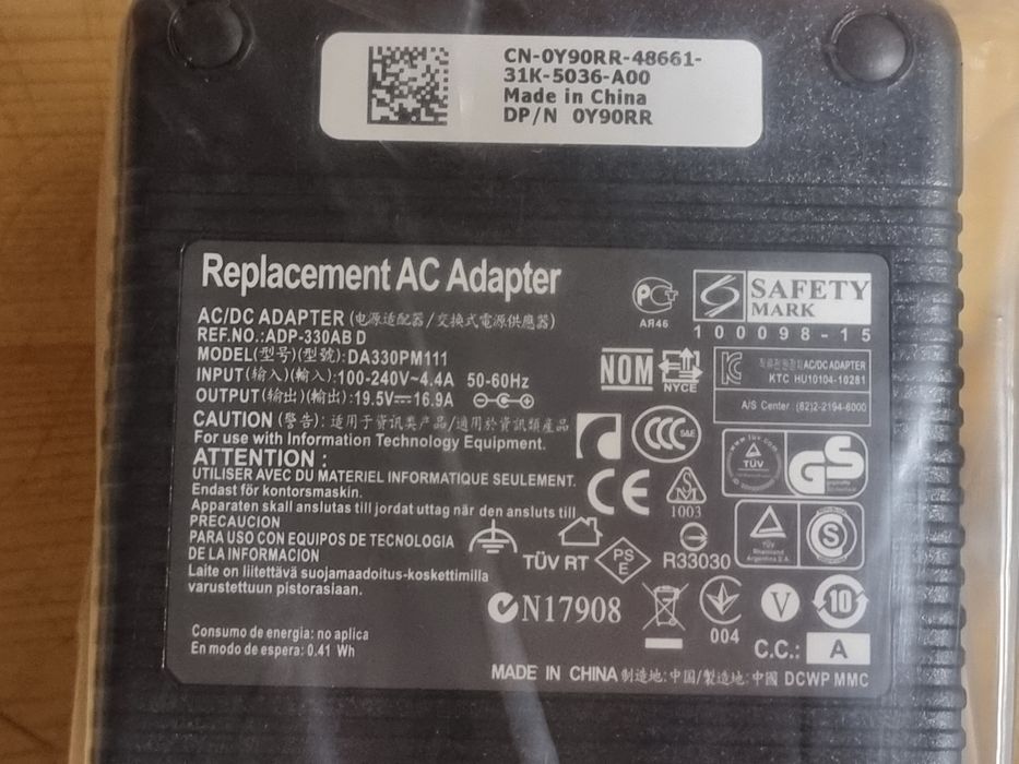 Адаптер - Зарядно за Лаптоп или PC / DELL 330W 19.5V 16.9A