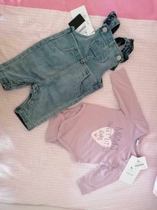 Уникален комплект р. 1-2 мес. / 56см.