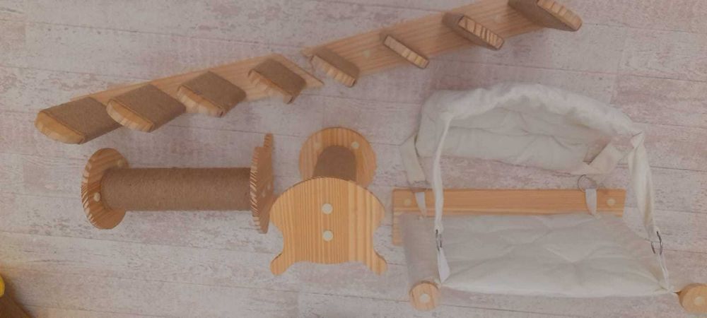 настенная мебель для кошек