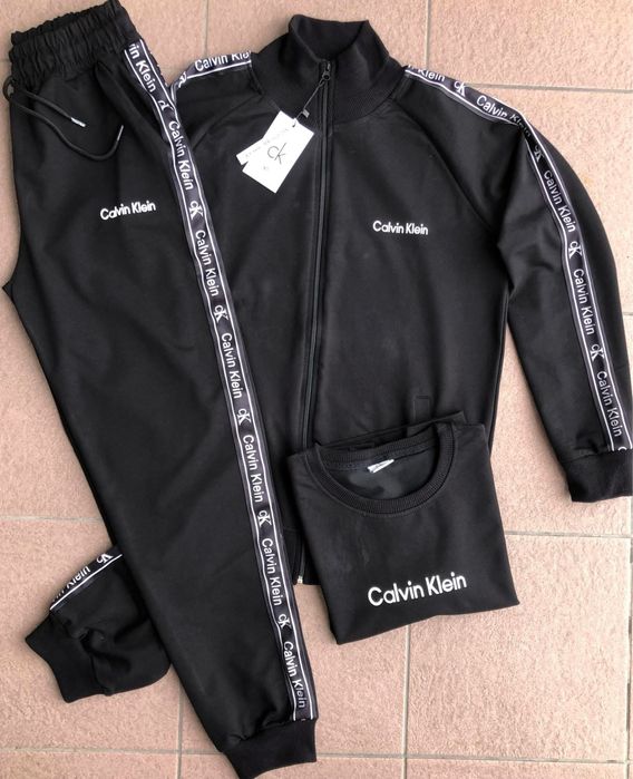 Trening dama CK - 3 piese negru