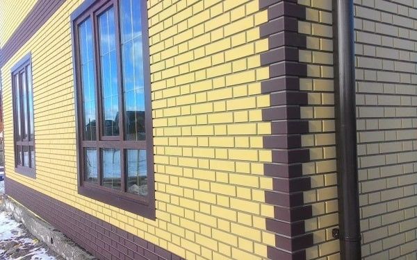 Сайдинг фасадные панели под кирпич