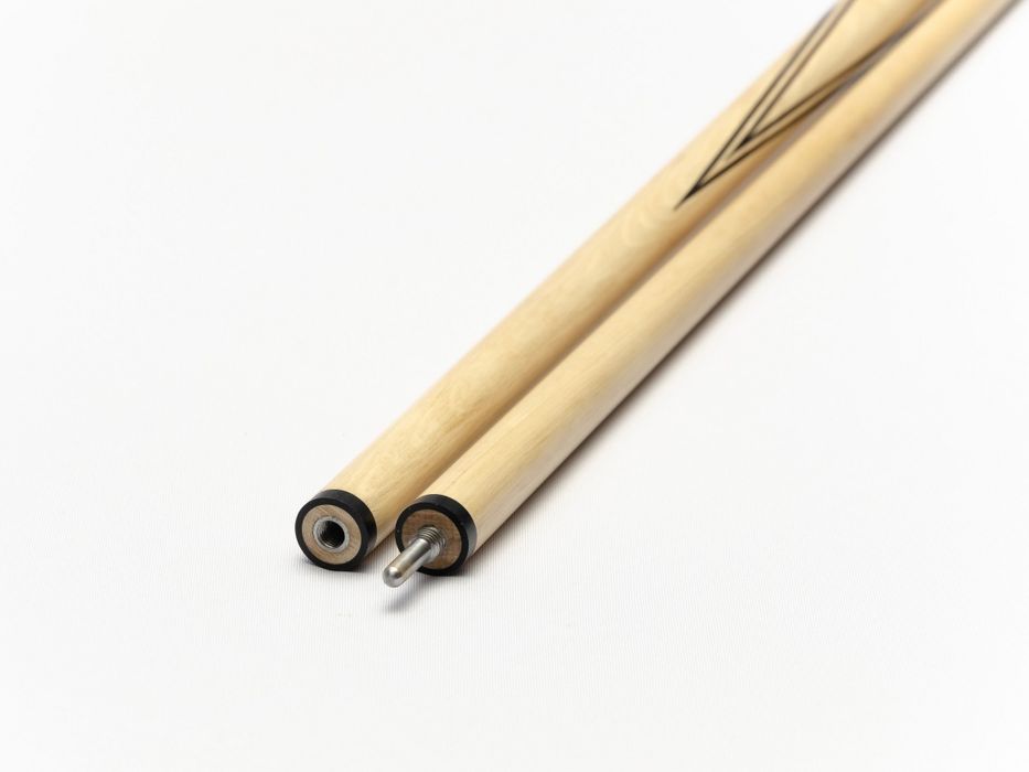 Бильярдный кий Батченко. Вес 710-730 грам, Скрутка: нержавеющая сталь