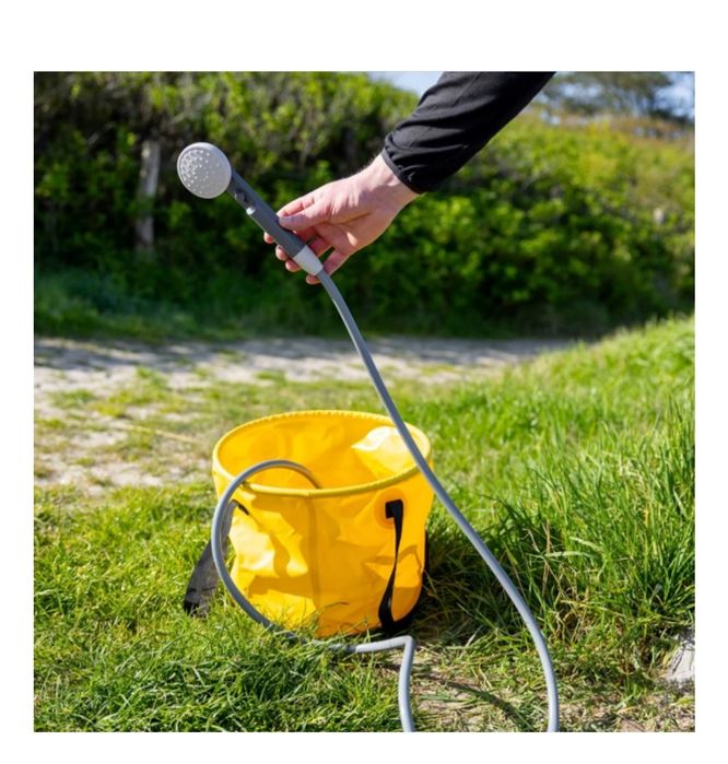 Портативен душ с LED дисплей, зареждане с USB, 5V