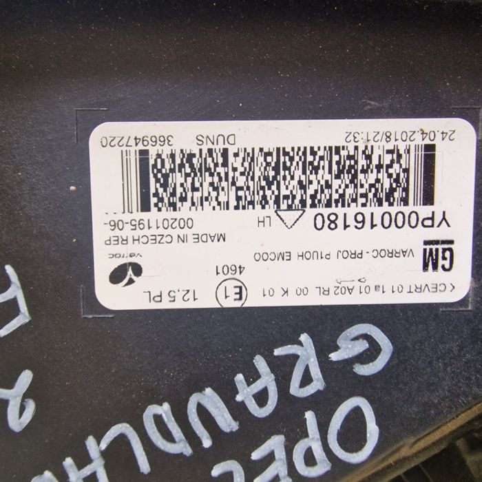 Opel Grandland X 2018 full led десен фар