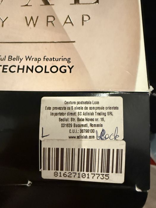 Centura postnatala Belly Bandit Luxe