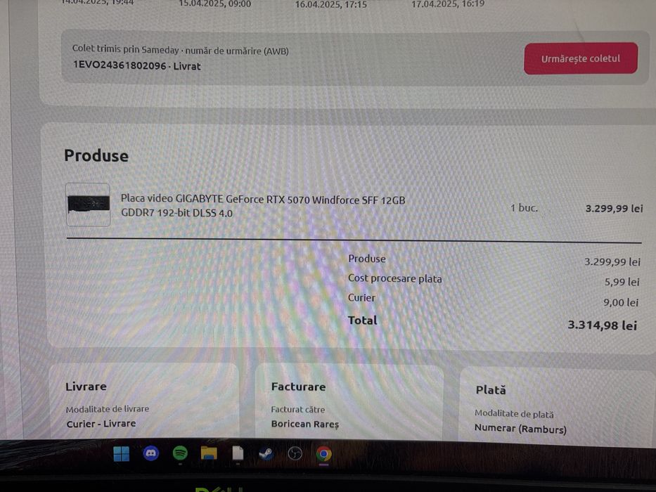Pc gaming I9 RTX5070 32Gb DDR4