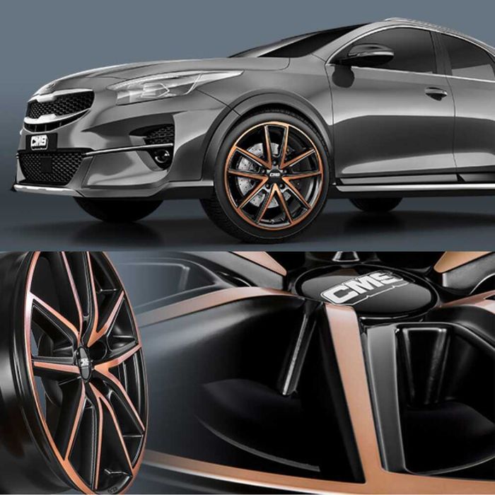 Джанти 17" CMS C30 5x114.3 + Continental UltraContact