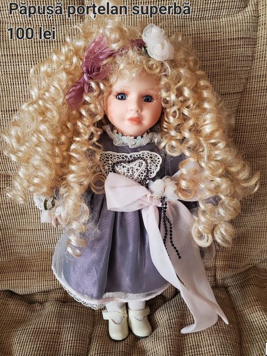 Păpuși porțelan superbe