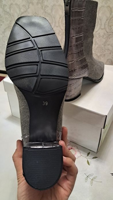 Полусапоги утепленные