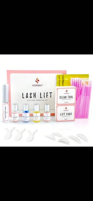 Ламиниране на мигли и вежди, комплект+ ПОДАРЪК