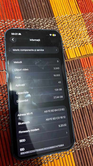 iPhone 13 Blue 128gb