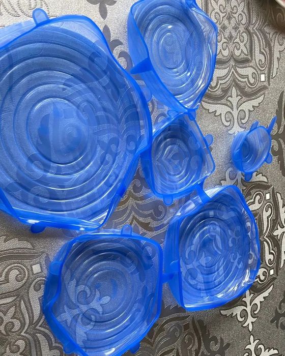 Набор силиконовых крышек.