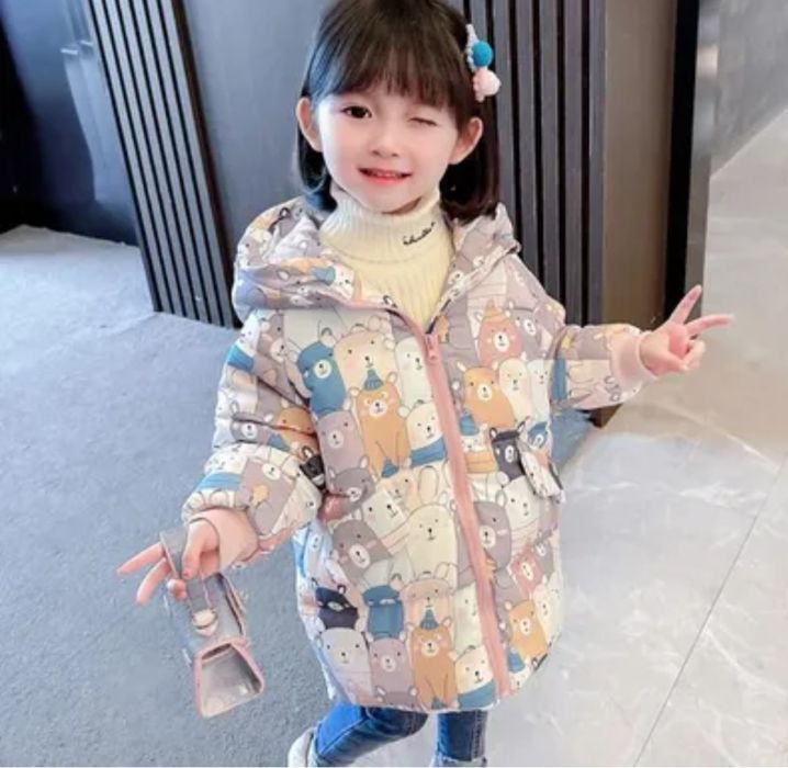 Пуховик на девочку , осенняя куртка