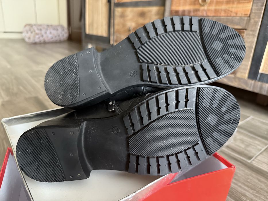 Боти естествена кожа