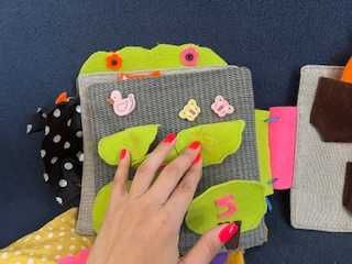 Тиха книжка Мария - мое умно бебе - монтесори