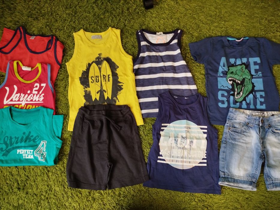 Летни дрехи за момче 5-6 год