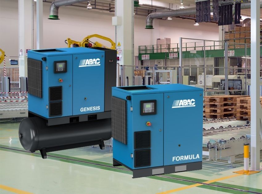 Compresor cu surub ABAC 13bar 26kw VSD 4,2mc/min Convertizor frecventa