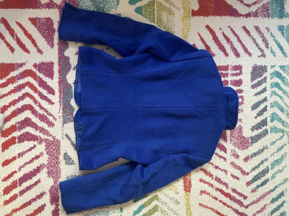 Вълнено късо палто