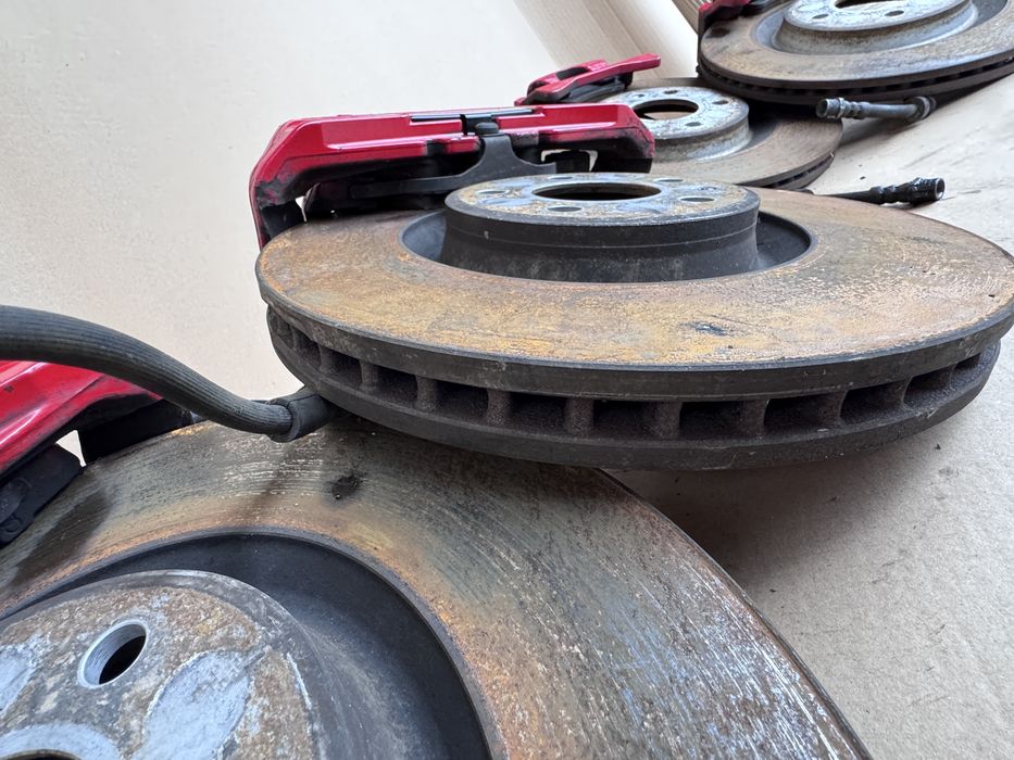 Kit etrieri complet audi 356 fata 330 spate montati pe a7 competion