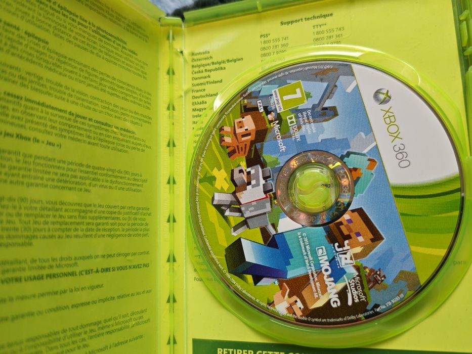 Minecraft.   Xbox 360