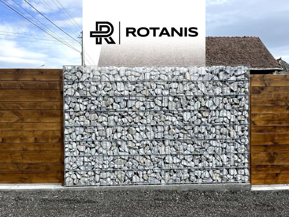 Gabioane / Sisteme complete / Plase 2D si piatra de la Producător