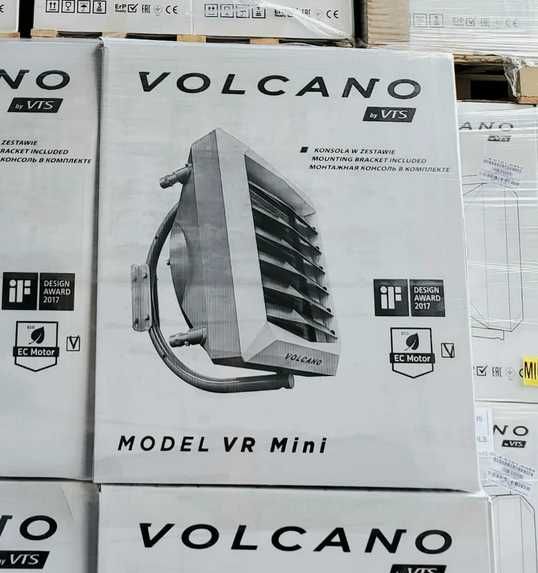 Тепловентилятор VOLCANO (обогреет склады, магазины, автомойки)