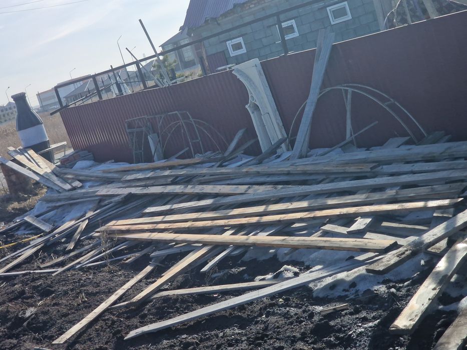 Продам б/у строительный материал