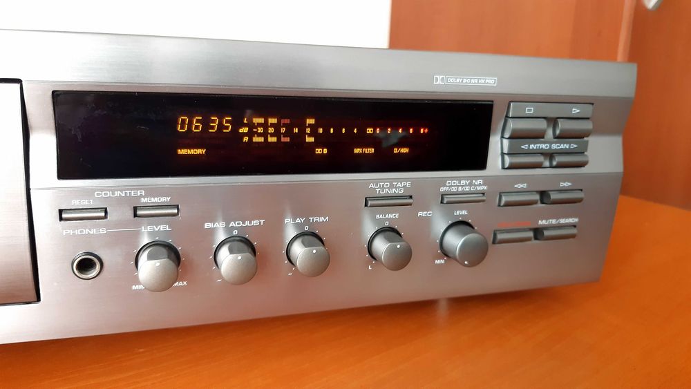 Deck Yamaha KX-393 + casete audio BASF type II BONUS
