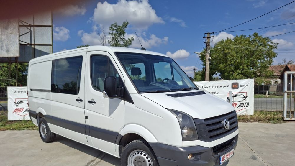 Vw Crafter 6 loc 2012 2.0 tdi 136cp E5 Climă Rate Factura Garanție