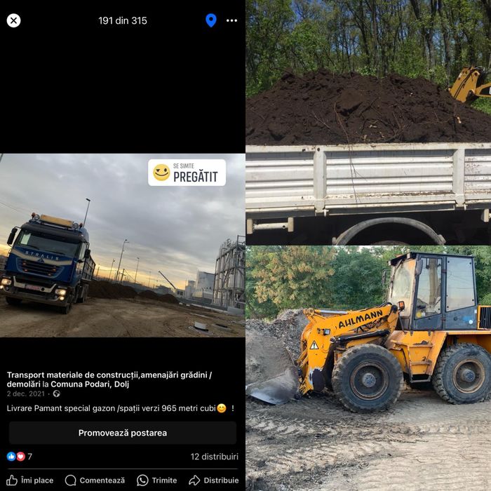 Mranita/pamant gazon/padure/negru/vegetal/turba/sort/nisip/balast 5>40