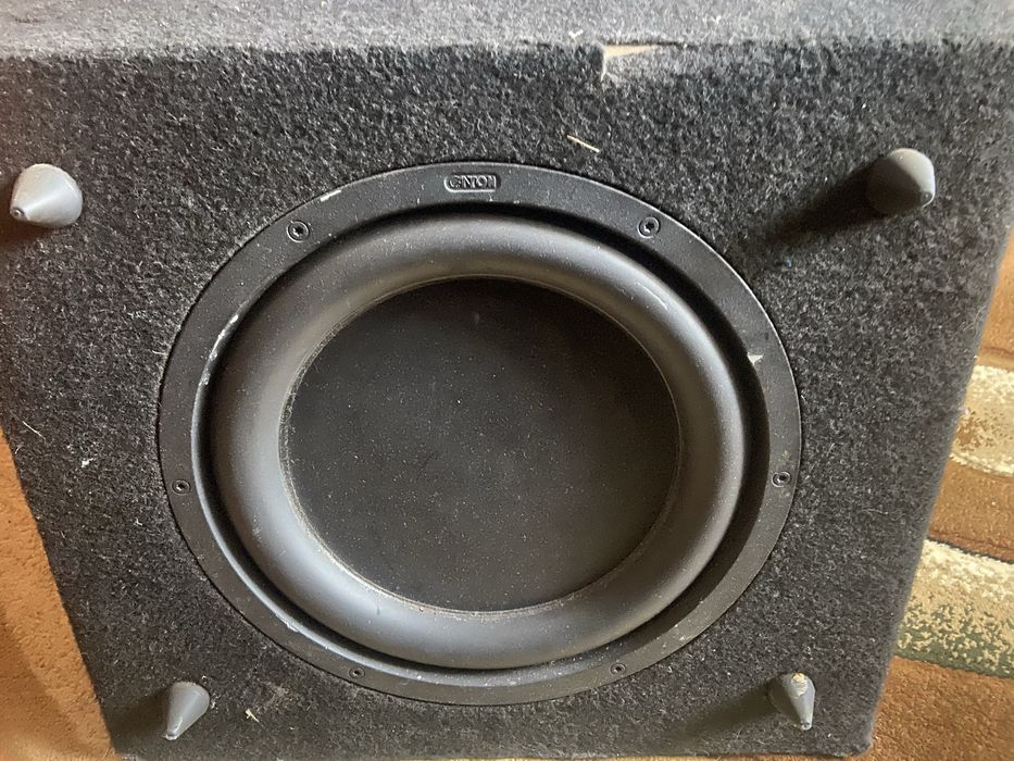 Woofer canton fara amplificator