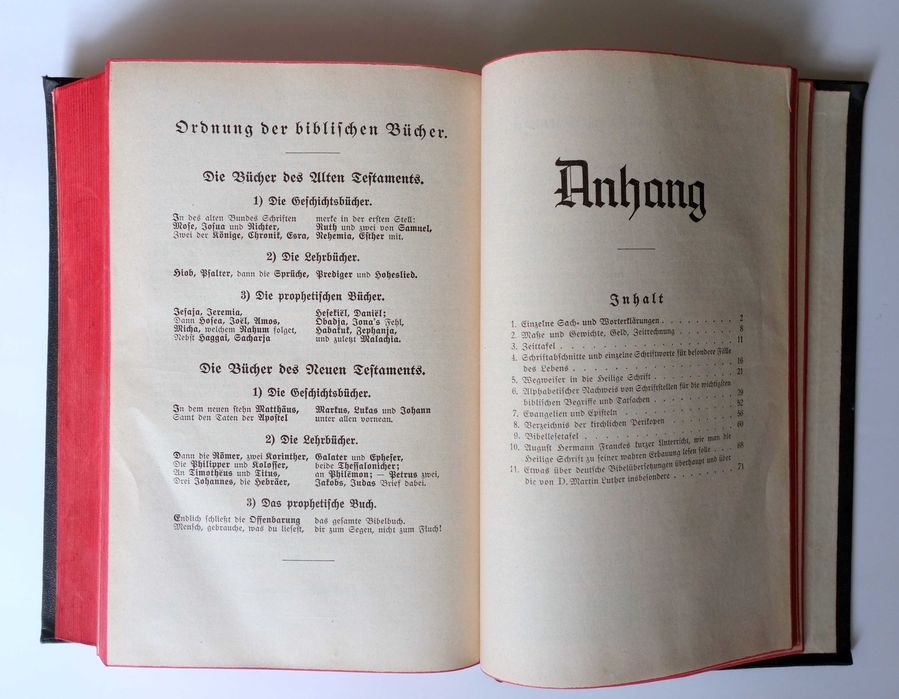 Стара Библия. 1948г. Мартин Лутер. Немски език.