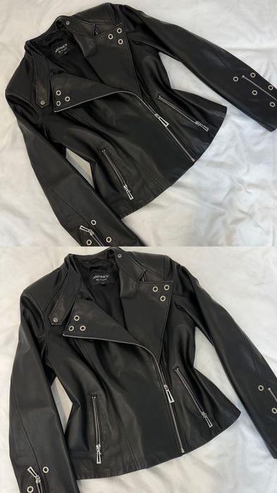 Куртка кожаная женская