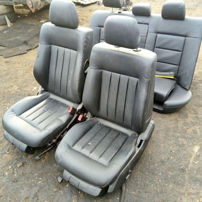 Interior complet PIELE scaune+banchete Mercedes E-Class w212 combi/brk