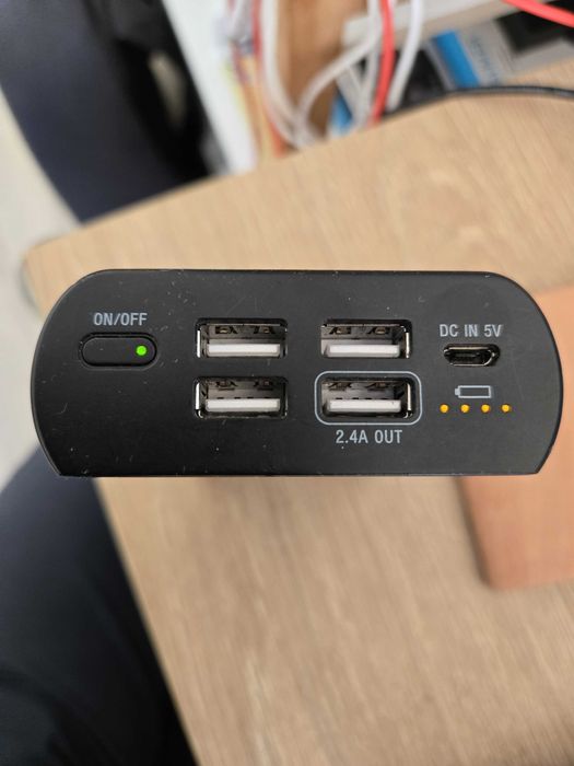Sony CP-S20 CycleEnergy — външна батерия 20000 mAh, 4x USB