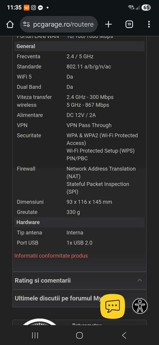 Router wireless D-Link Gigabit DIR-850L
