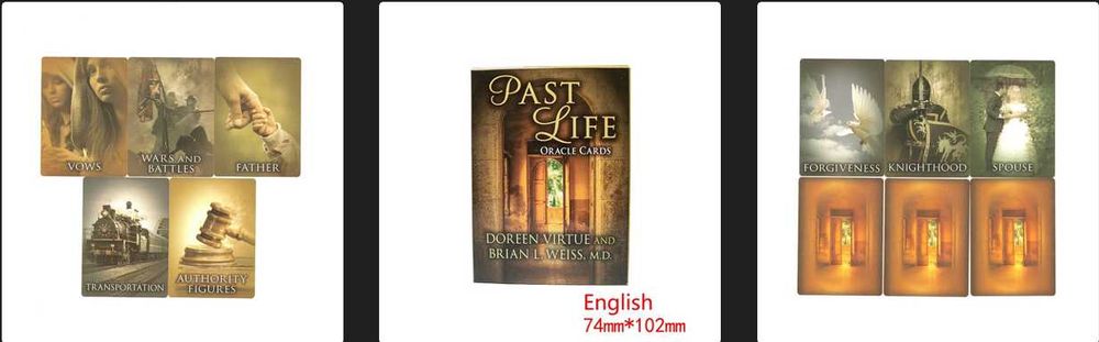 Карти таро Karma Oracle Past Life Oracle Golden Lenormand Oracle
