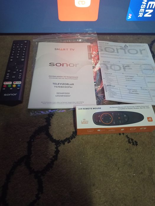 Продам новый телевизор смарт 43