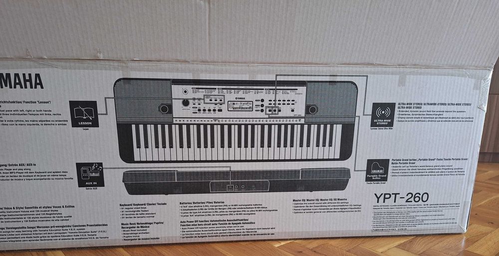 Синтезатор YAMAHA YPT-260