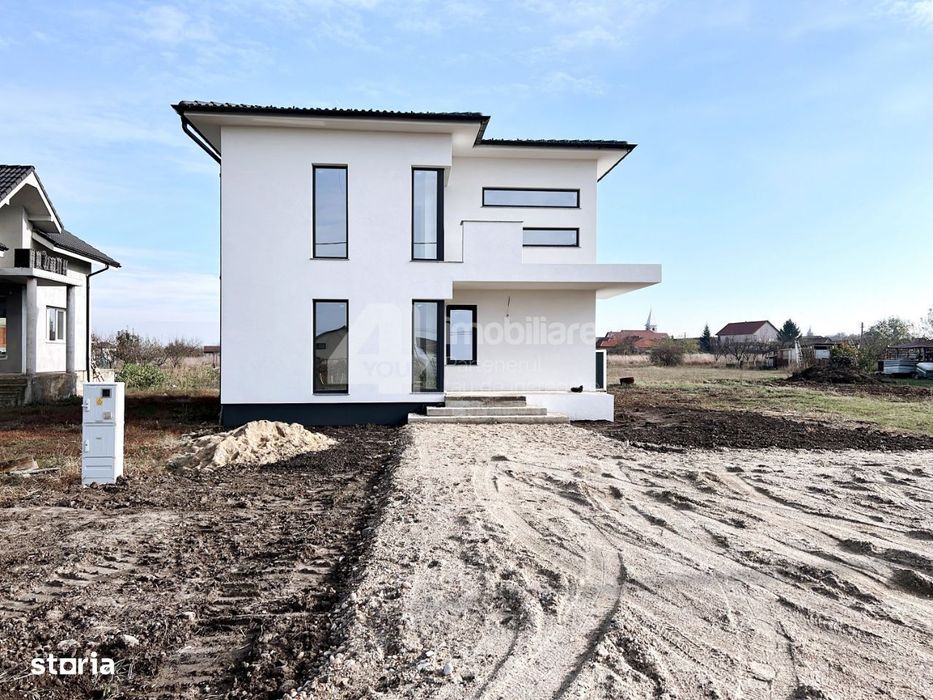 Vilă modernă cu arhitectură de excepție - teren 770mp