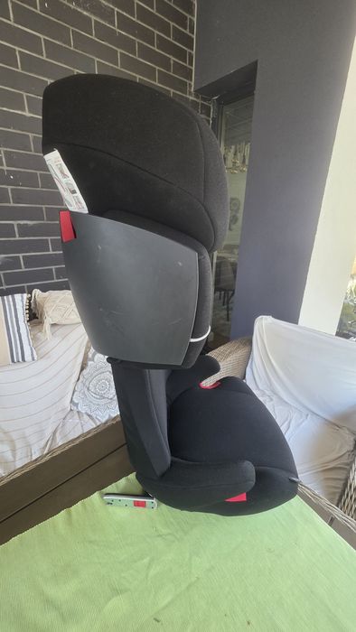 Scaun auto ISOFIX Cybex Solution X-Fix, Pure Black, 15-36 kg, Negru