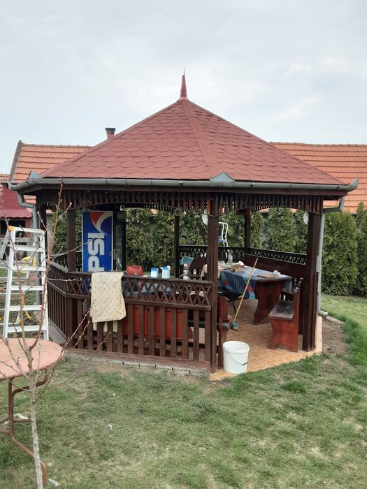 Montaj acoperis, jgheaburi si burlane.