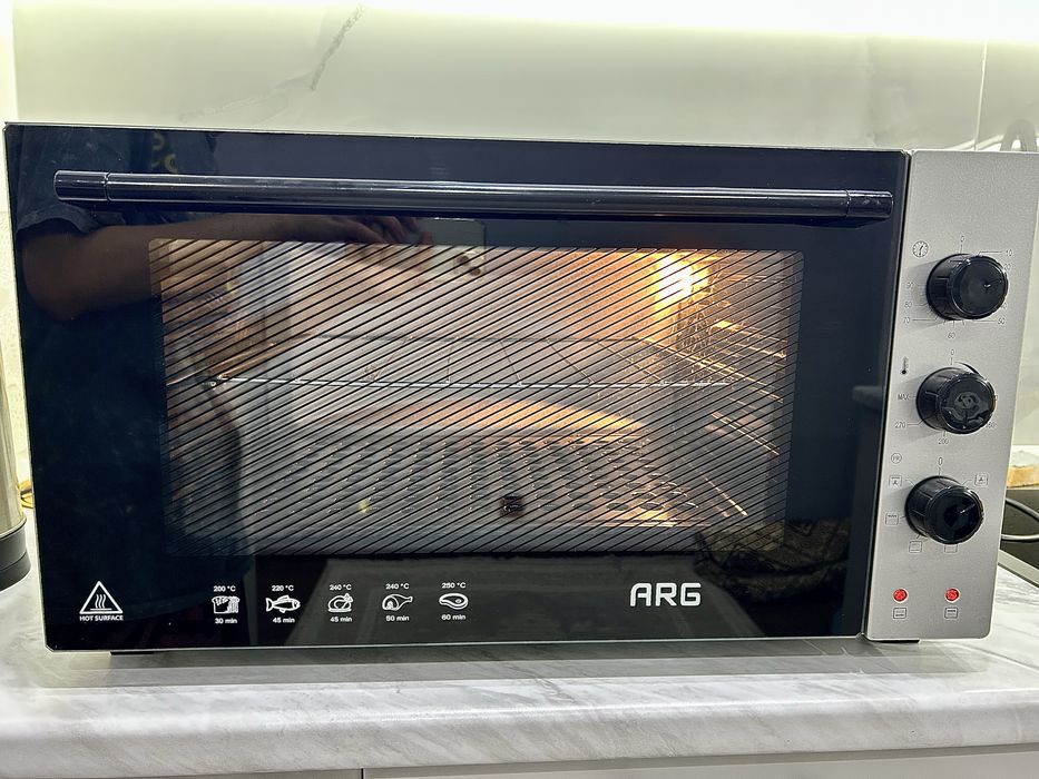 Настольная электропечь ARG серый