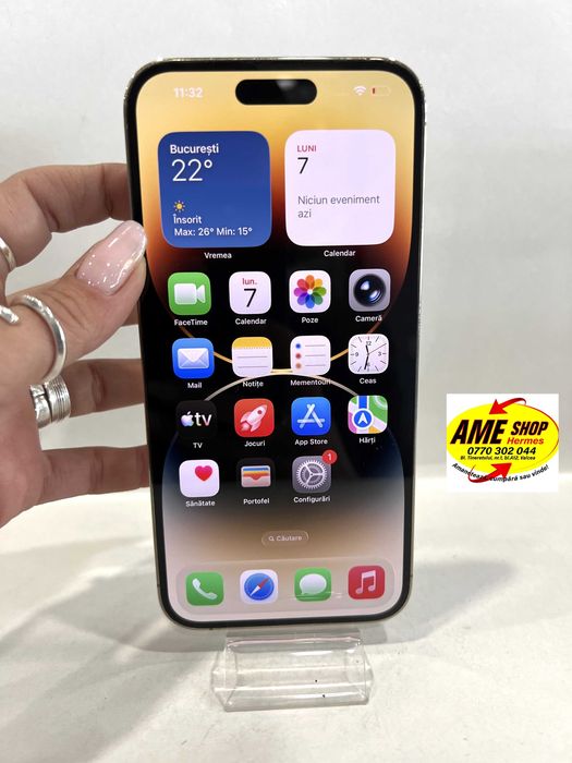 iPhone 14 Pro Max, 256GB, garantie, Gold!