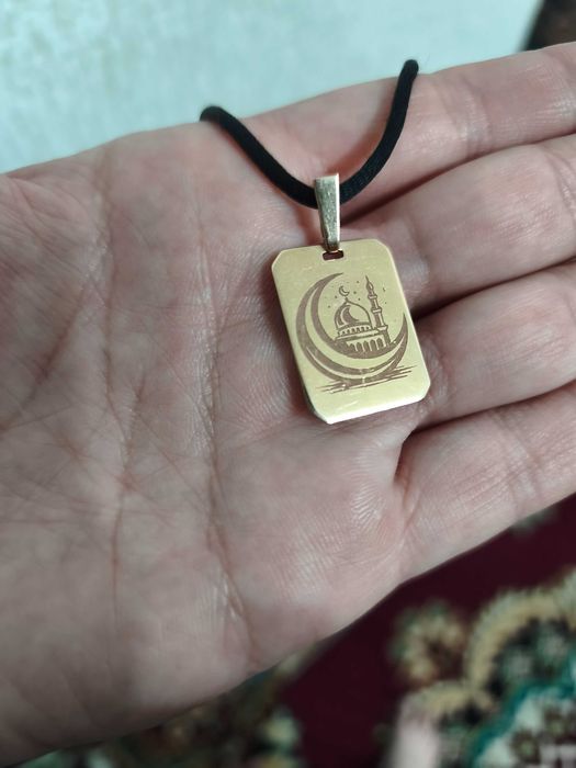 Кулон золотой, тилла, олтин