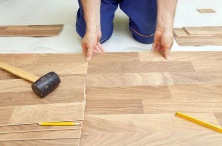 Укладка ламината и шлифовка деревяных полов