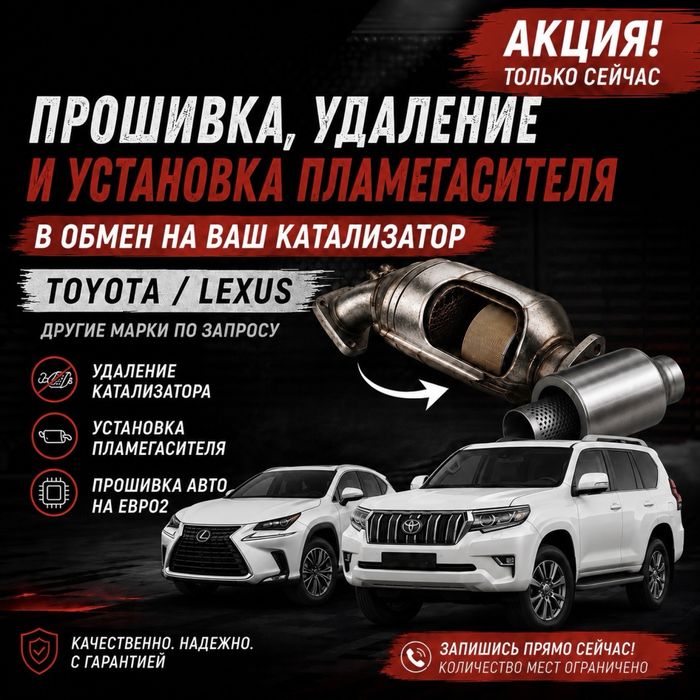 Удаление и прошивка Катализатора