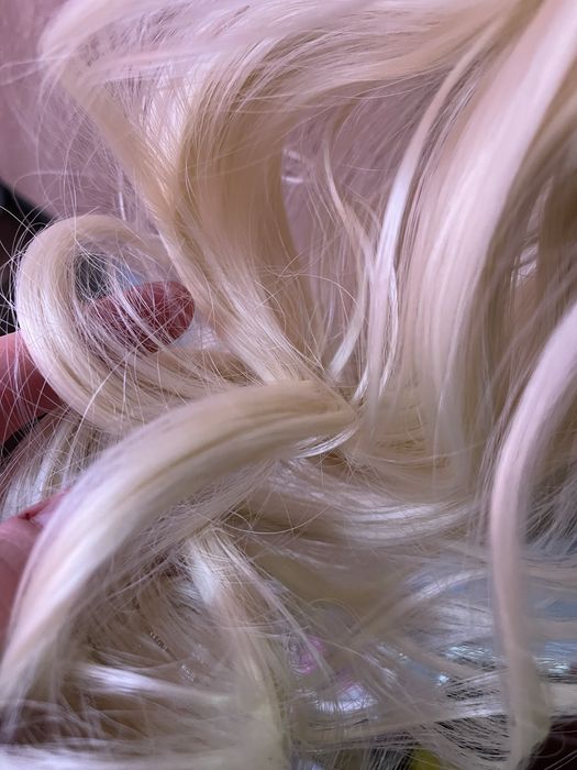 Extensie par blond,foarte usor de aplicat