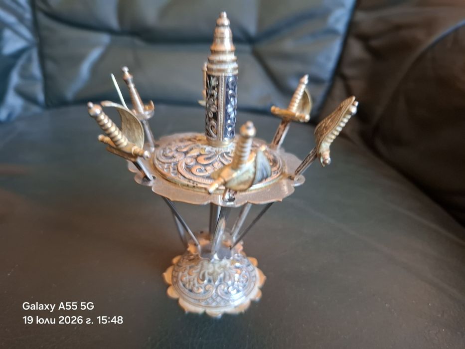 Toledo Gold/ Silver Plated Саби за мезе