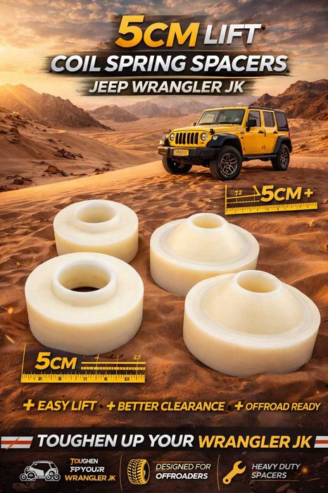 Kit suspensie 5cm Jeep Wrangler JK
